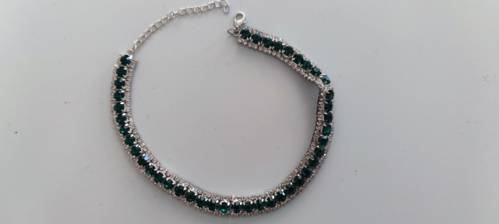Emerald Green Tennis Bracelet