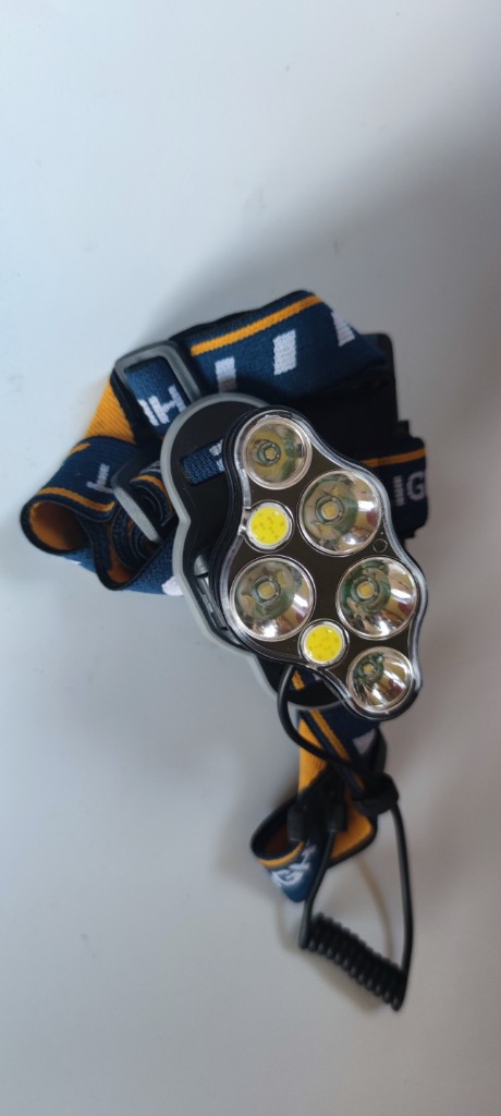 LED Headlamp with Adjustable Strap