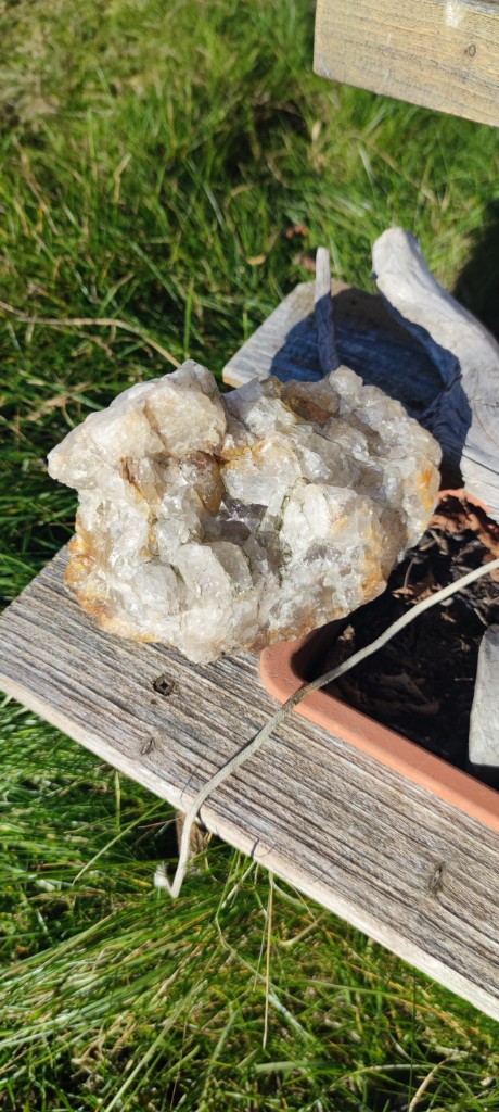 Natural Quartz Crystal Cluster