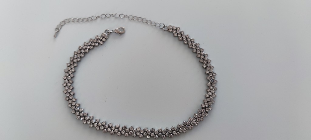 Rhinestone Choker Necklace